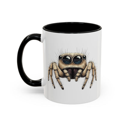 Cute Jumping Spider Mug - SECRET KEEPER