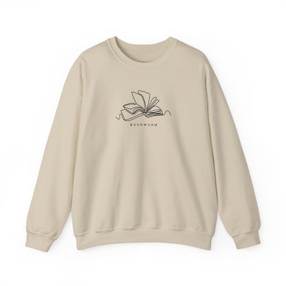 Bookworm Sweatshirt - Minimalist edition