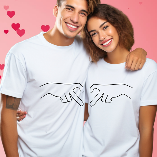 Gen Z Half Heart Hands Shirt [left]