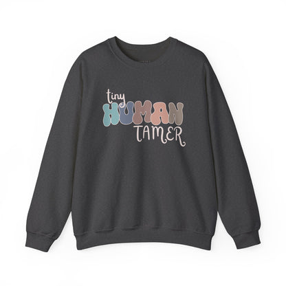Funny Tiny HUMAN Tamer Sweatshirt