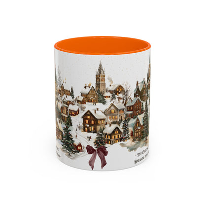 Tiny Christmas Village Mug