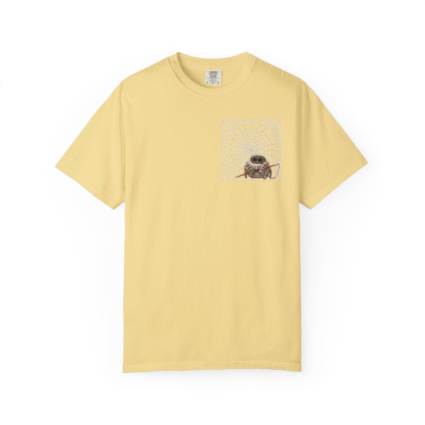 Knitting Jumping Spider T-shirt