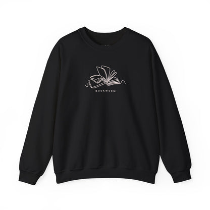 Bookworm Sweatshirt - Minimalist edition