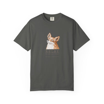 RELAX FOX - We are all CRAZY Funny T-shirt