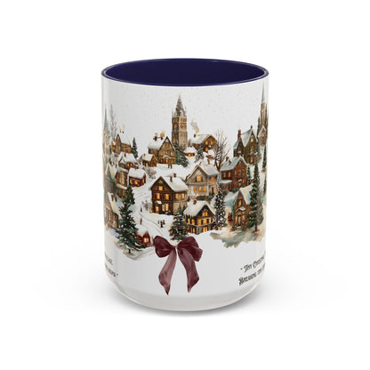 Tiny Christmas Village Mug
