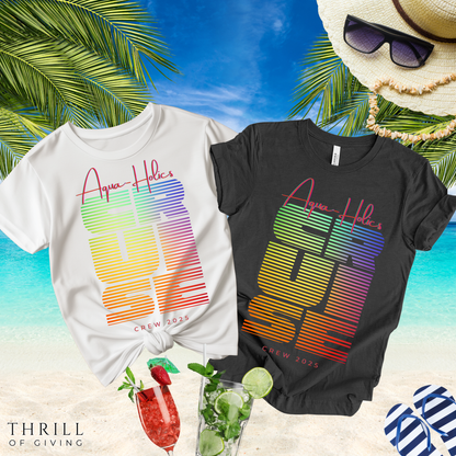 Aqua-Holics Cruise Crew T-shirt