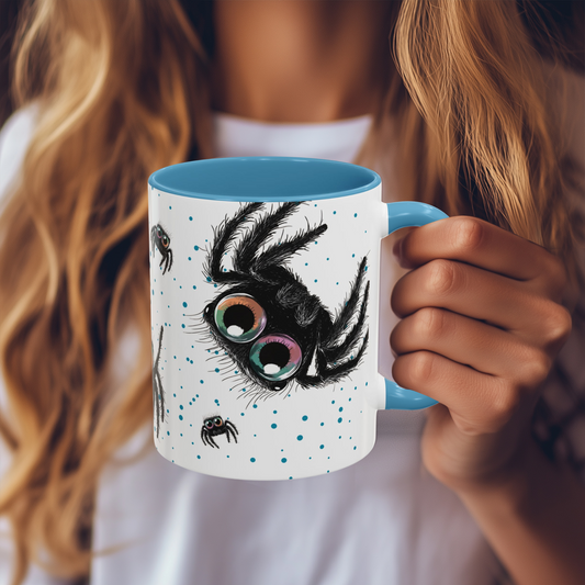 Cute Jumping Spider Mug