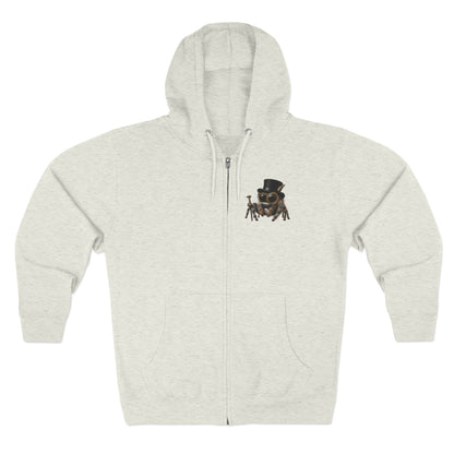 Jumping Spider Zippy Hoodie - Back to 1930's