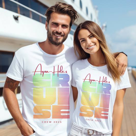 Aqua-Holics Cruise Crew T-shirt