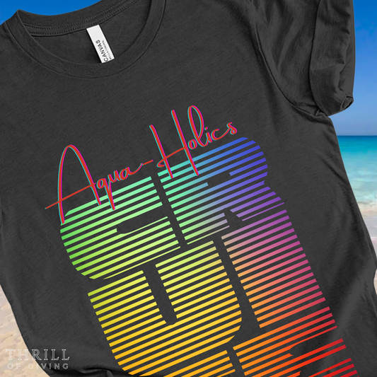 Aqua-Holics Cruise Crew T-shirt