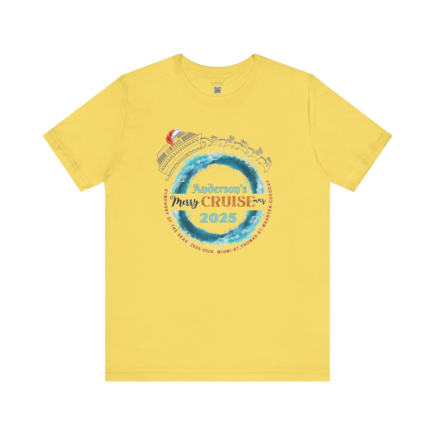 Custom Family Christmas CRUISE T-shirt