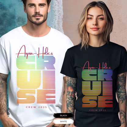 Aqua-Holics Cruise Crew T-shirt