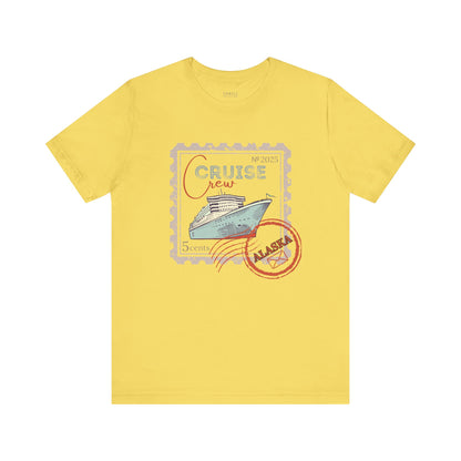 Custom Stamp Cruise Crew Tee