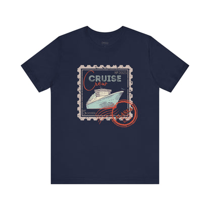 Custom Stamp Cruise Crew Tee