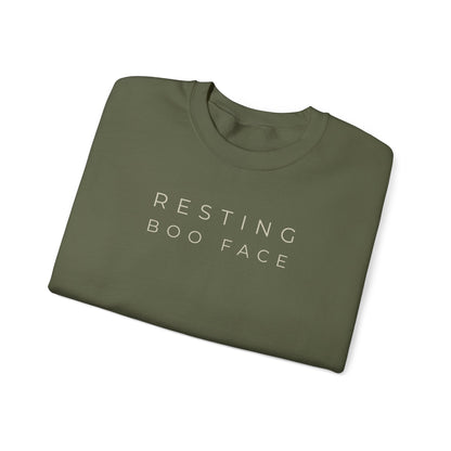 Resting BOO Face - Casual chic Halloween Sweatshirt