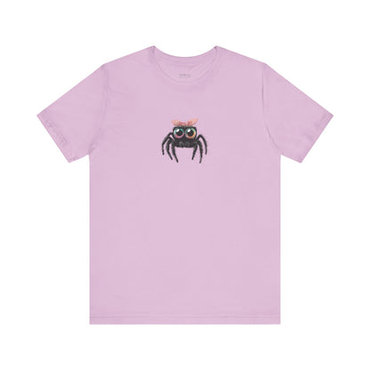Pink Bow Jumping Spider  T-shirt