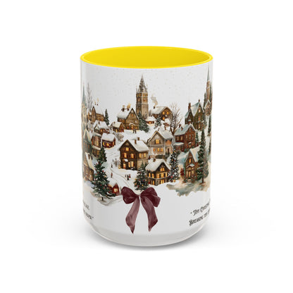 Tiny Christmas Village Mug