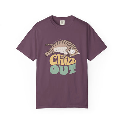 Funny Chill Out Cat T-shirt