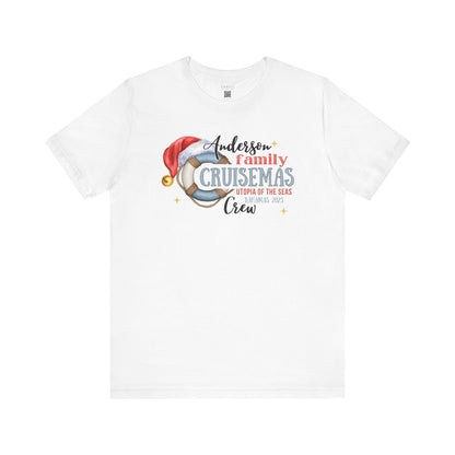 Custom CRUISE Family Christmas T-shirt