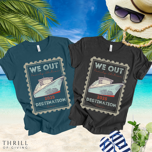 Custom Vintage Cruise Crew T-shirt
