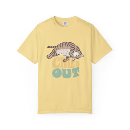 Funny Chill Out Cat T-shirt