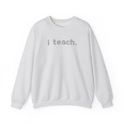Fun Scribble Teacher Sweatshirt