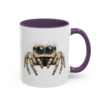 Cute Jumping Spider Mug - SECRET KEEPER