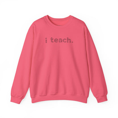 Fun Scribble Teacher Sweatshirt
