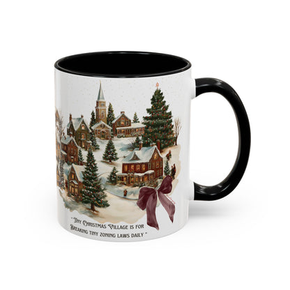 Tiny Christmas Village Mug