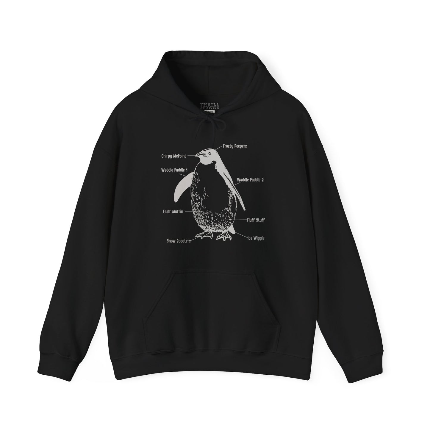 Penguin Diagram Hoodie