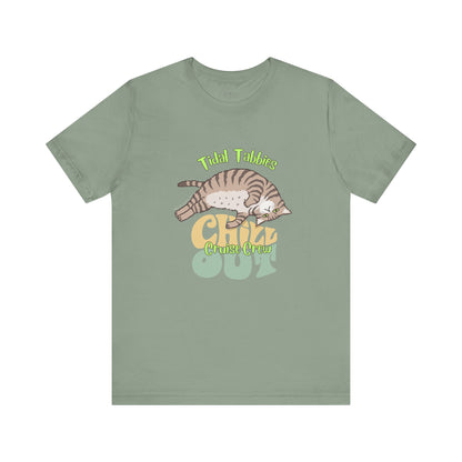 Funny Tidal Tabbies Cruise Crew T-shirt