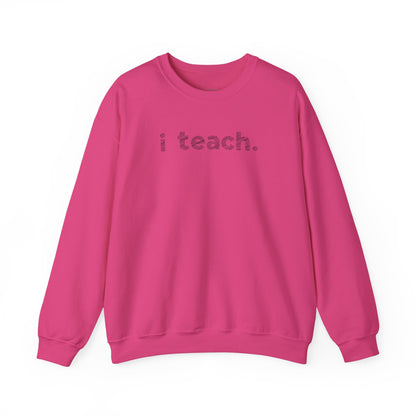 Fun Scribble Teacher Sweatshirt