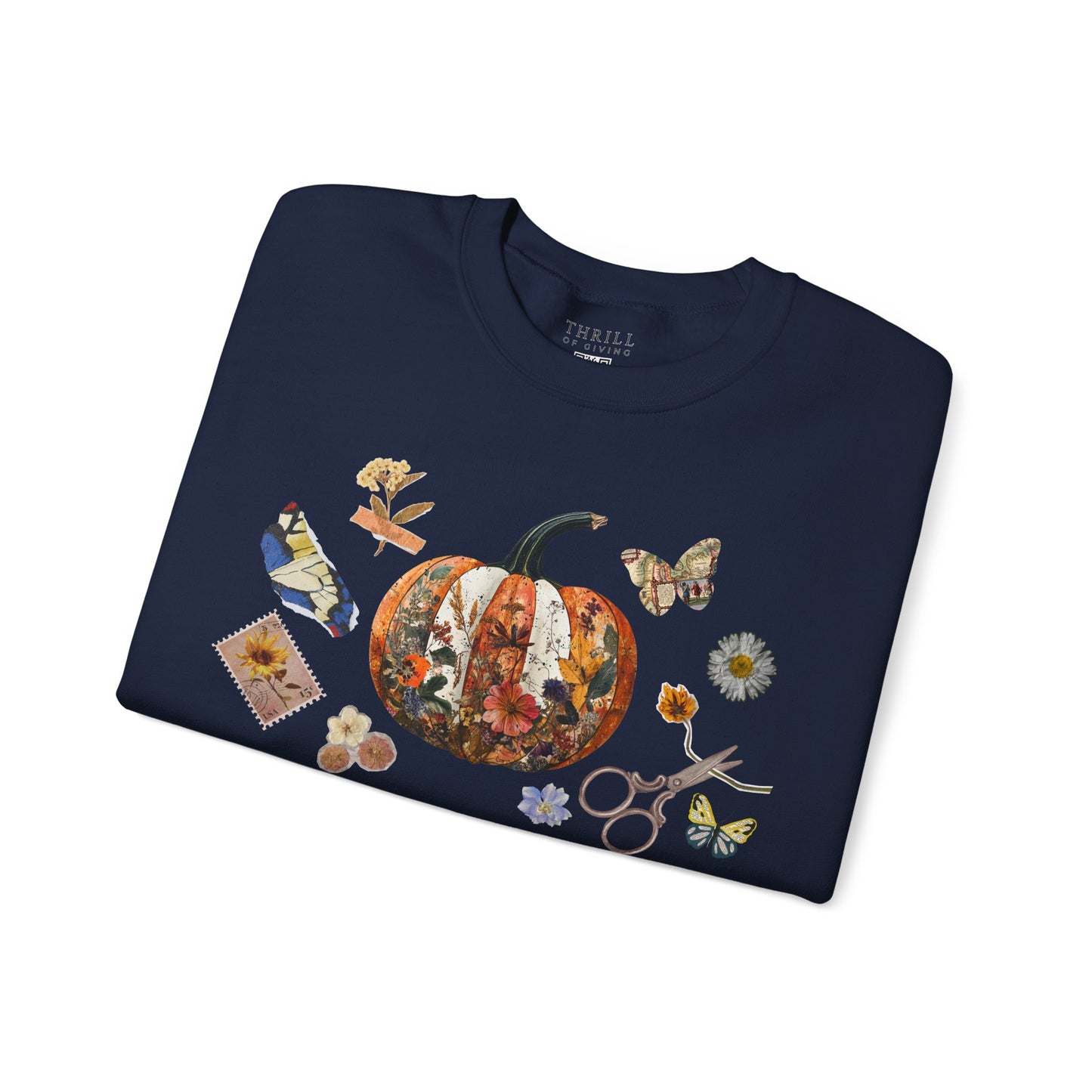 Junk Journaler sweater - Fall Scrapbooking crewneck