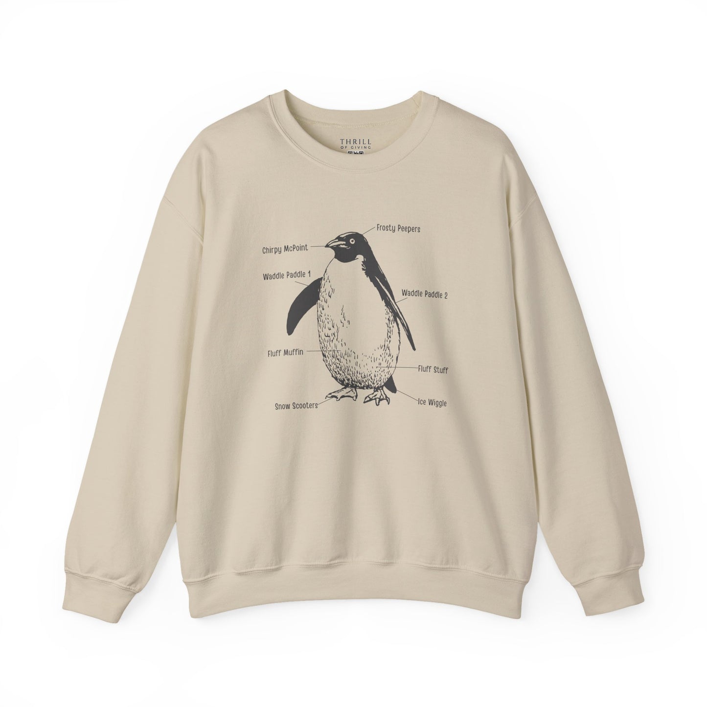 Penguin Diagram Crewneck