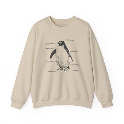 Penguin Diagram Crewneck