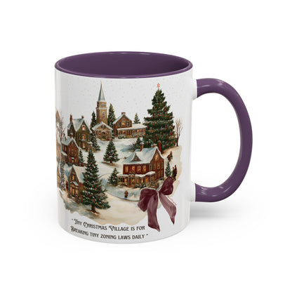 Tiny Christmas Village Mug