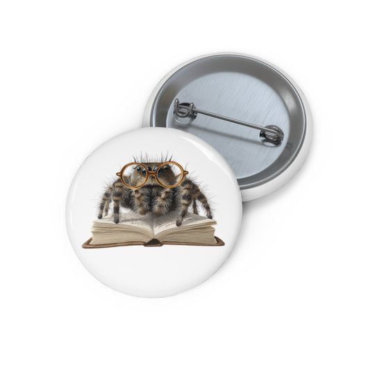 All You Can Read - Metal Pin Button