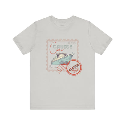 Custom Stamp Cruise Crew Tee