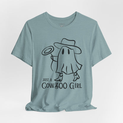 Cowgirl Halloween shirt - Cute Girly Ghost Cowgirl