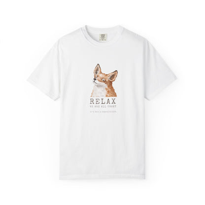 RELAX FOX - We are all CRAZY Funny T-shirt