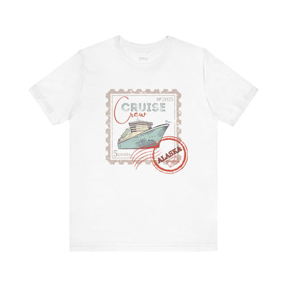 Custom Stamp Cruise Crew Tee