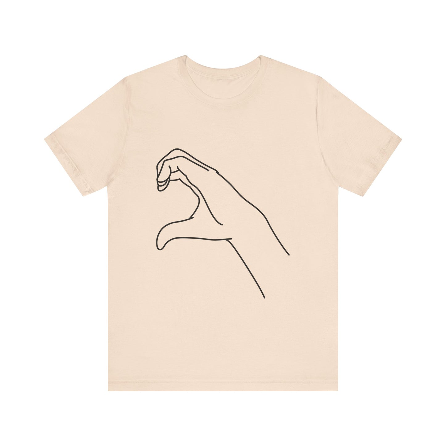 Millennial Half Heart Hands Shirt [left]