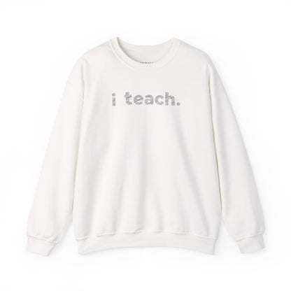 Fun Scribble Teacher Sweatshirt