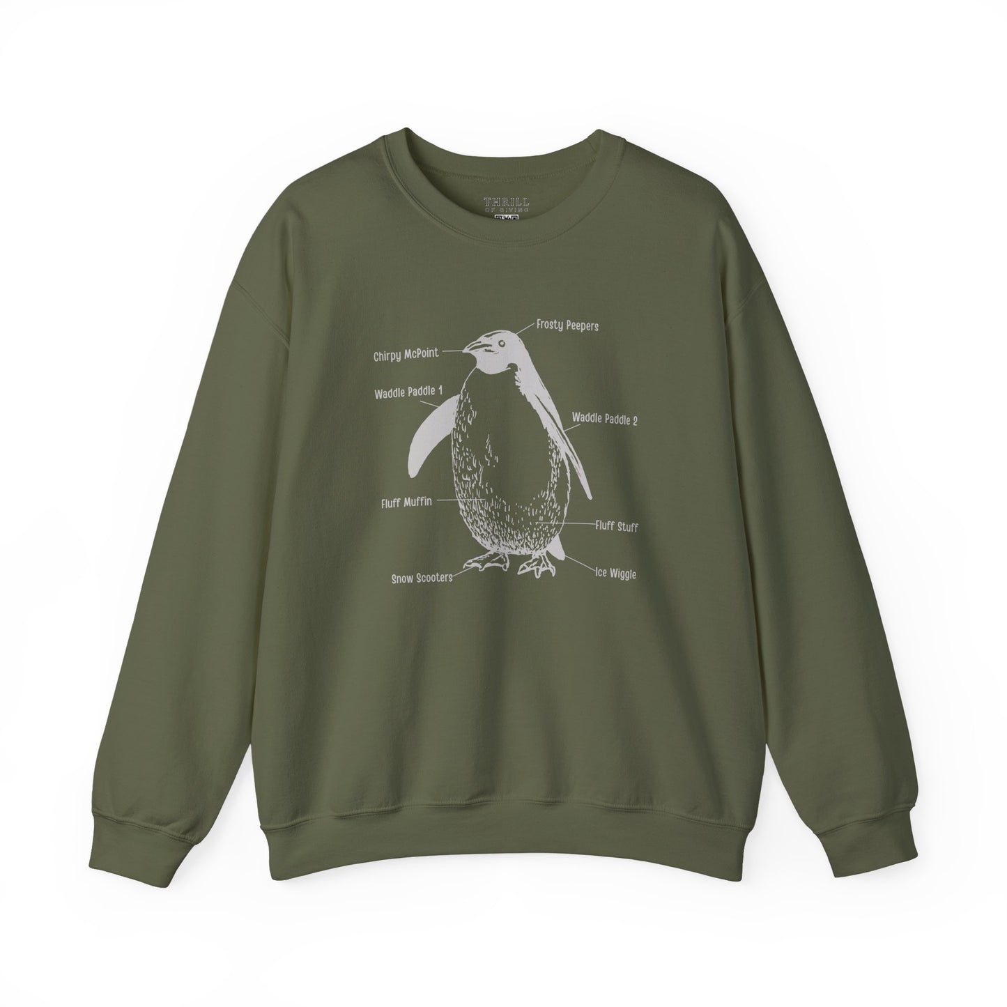 Penguin Diagram Crewneck
