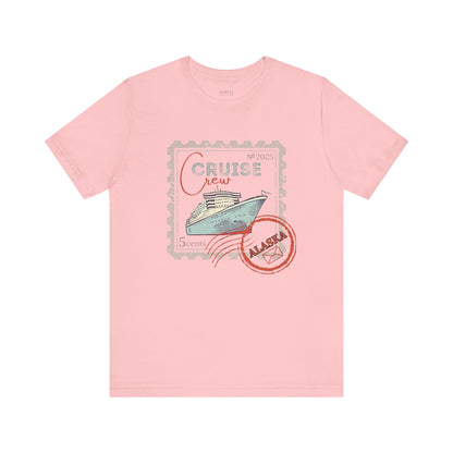 Custom Stamp Cruise Crew Tee