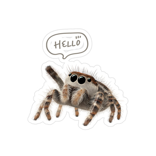 Spider Wave - Fun Die-Cut Sticker