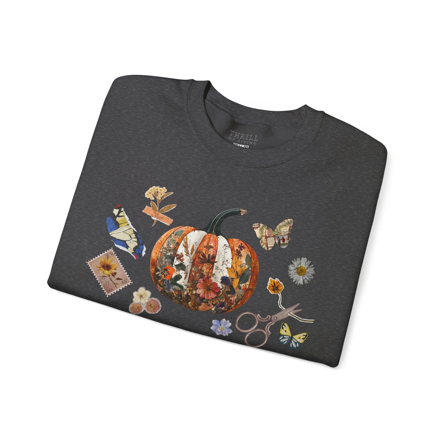 Junk Journaler sweater - Fall Scrapbooking crewneck