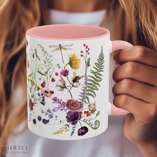 Pressed Flowers Mug