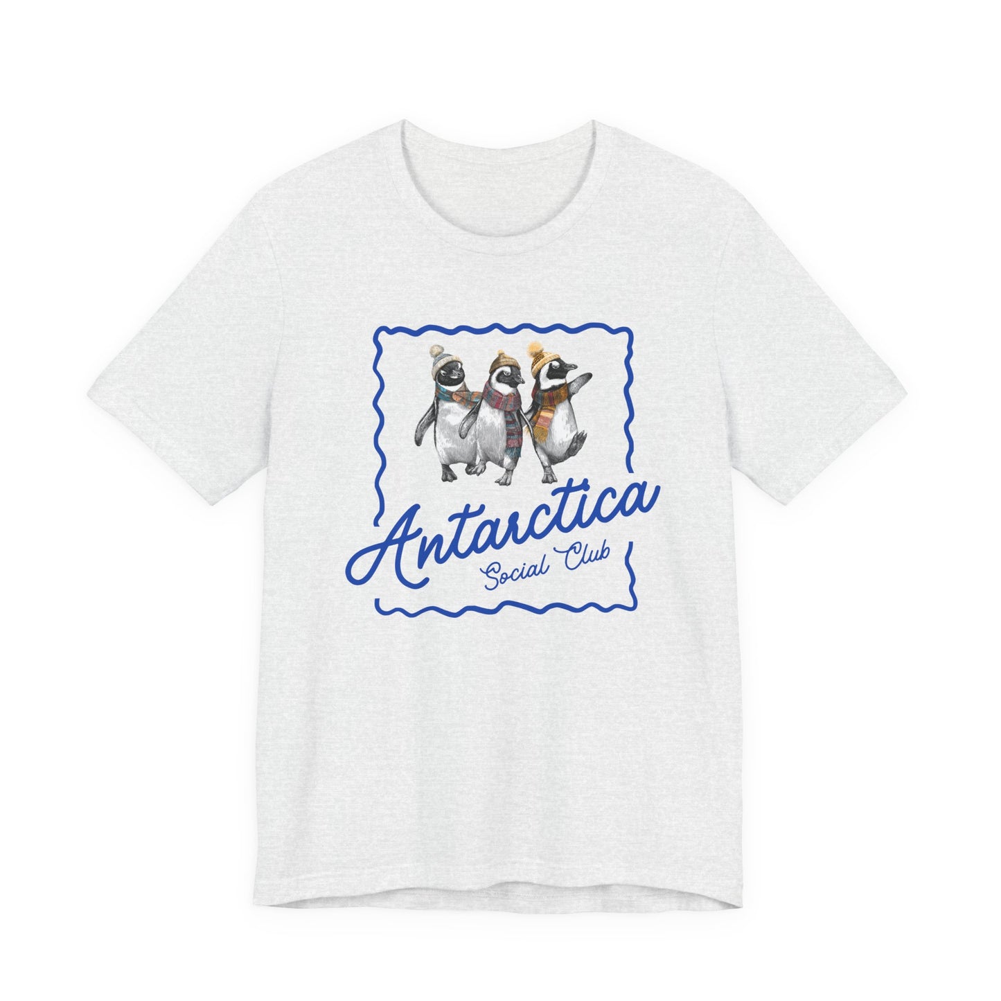 Antarctica Penguin Social Club Tee