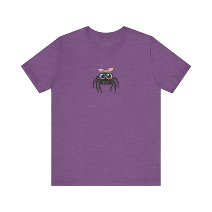 Pink Bow Jumping Spider  T-shirt
